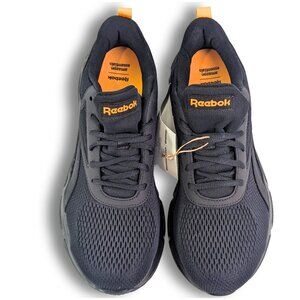 Reebok Men's Steel Toe Work Shoes Sz 8.5 Slip & Oil Resistant Black Safety